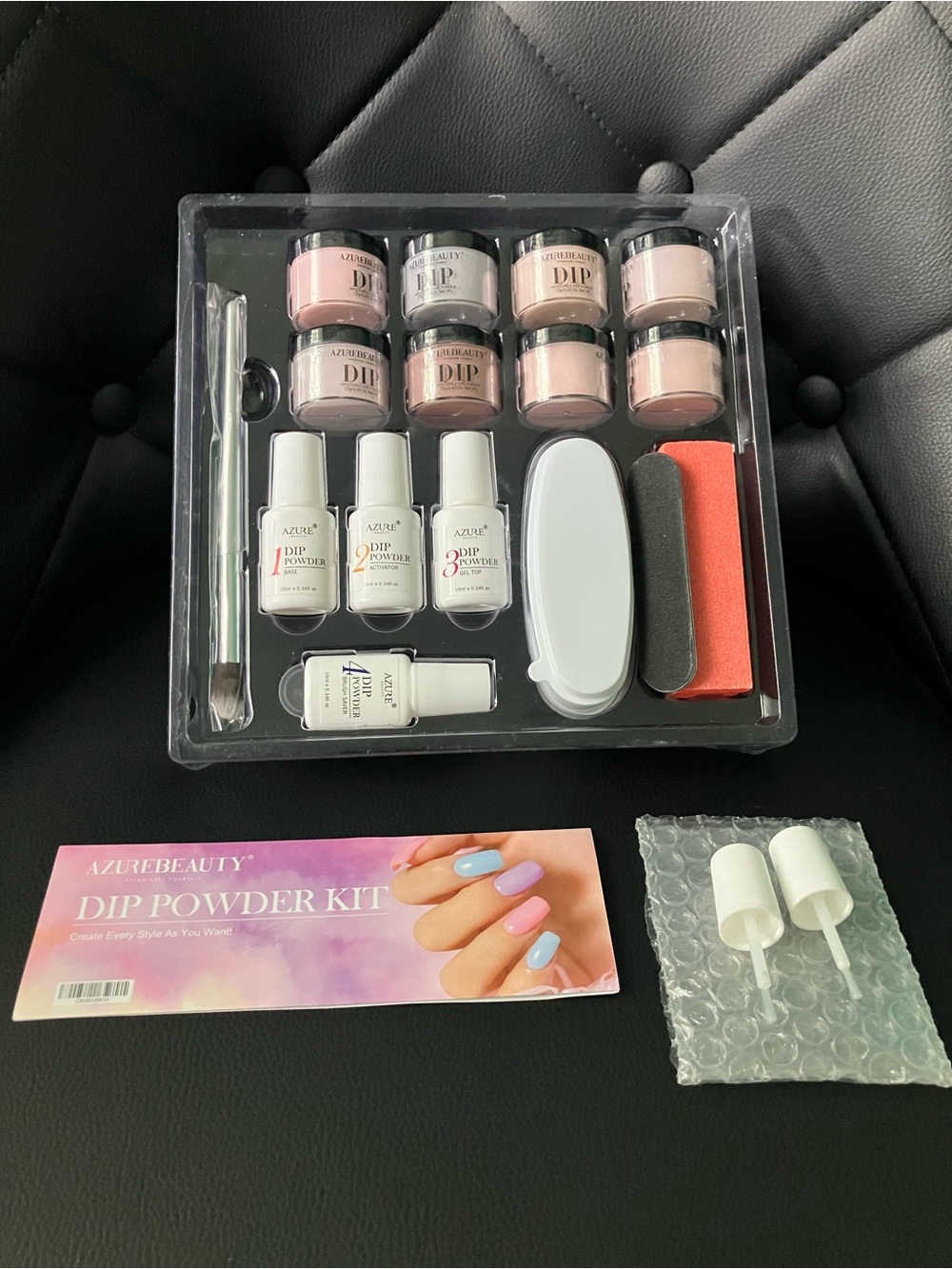 Nude Pink Dip Powder Nail Kit - Complete Set - Brand New
